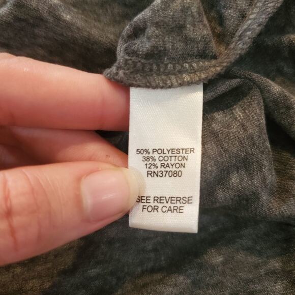 Cato xs womens charcoal gray tunic - Picture 10 of 11